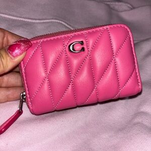 Hot Pink Coach Wallet